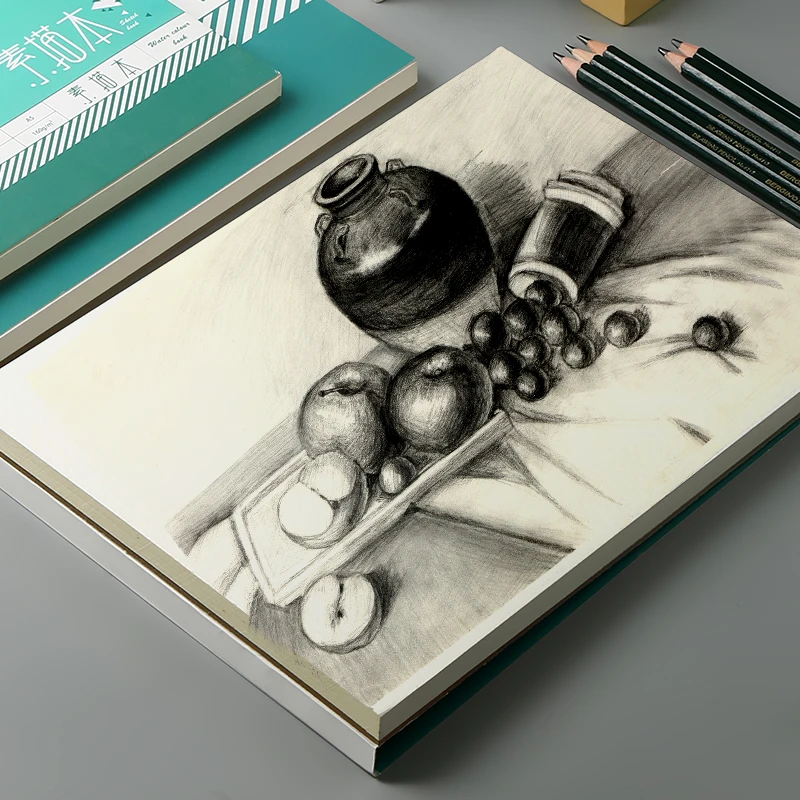 Watercolor book, traveling sketch book, hand-drawn simplicity, students'blank graffiti book with watercolor paper Art Supplies