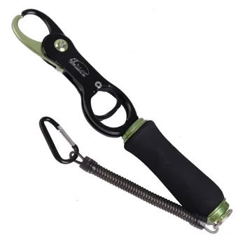 

Fishing Grip Aluminum Fishing Gripper Fishing Lip Grip Fish Grabber Controller EVA Foam Handle Fishing Tool