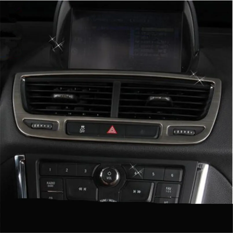 Stainless Steel Car Center Console Air Conditioning Outlet