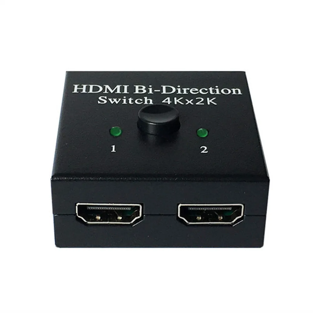 Двунаправленный преобразователь HDMI в Мама мама видеопереключатель 2 1 HD 4K для