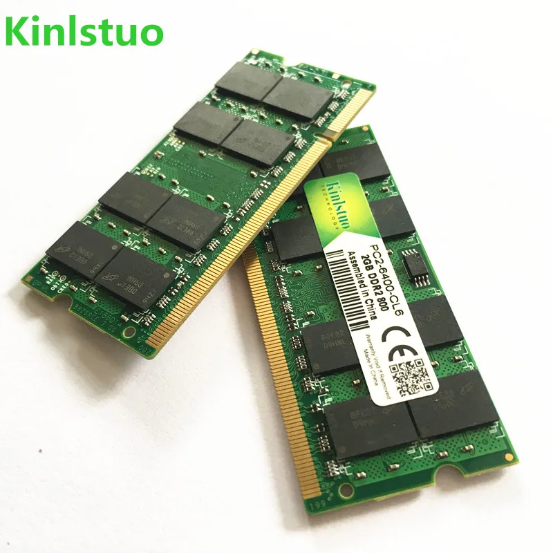 Бренд NewDDR2 4GB 2x2G PC2-6400S 4GB 800mhz DDR2 память для ноутбука 2G 800 пожизненная гарантия DDR2 PC2 6400 двухканальная память 4G