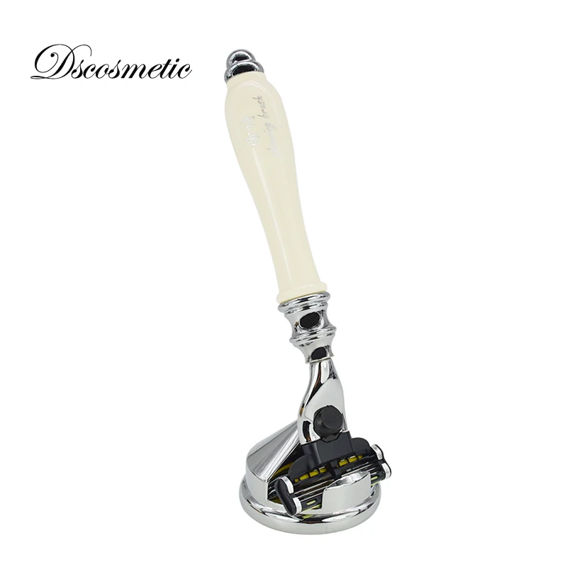 Dscosmetic shaving razor with 3sharp blades for man and stand | Красота и здоровье