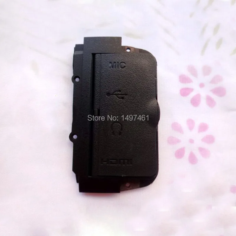 

New original Side USB HDMI MIC and GPS Chamber Lid decorate with Rubber repair parts for Nikon D800 D800e SLR