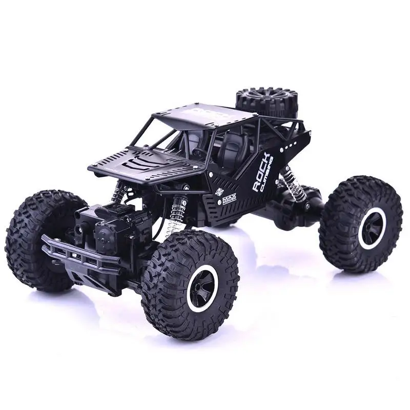 

Alloy Climbing Mountain Bigfoot Four-wheel Remote Control Toy Model 1/18 2.4GHZ 4WD Radio RC Off Road Car Kids Gift