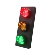 100 мм красный желтый зеленый светофоры для школьного обучения светодиодный светофор