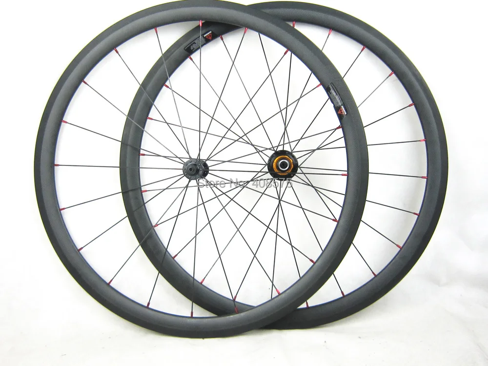 

only 1275g carbon fiber clincher wheel 38mm deep 23mm width 700C bitex hub ceramic bearing RAF10/RAR9