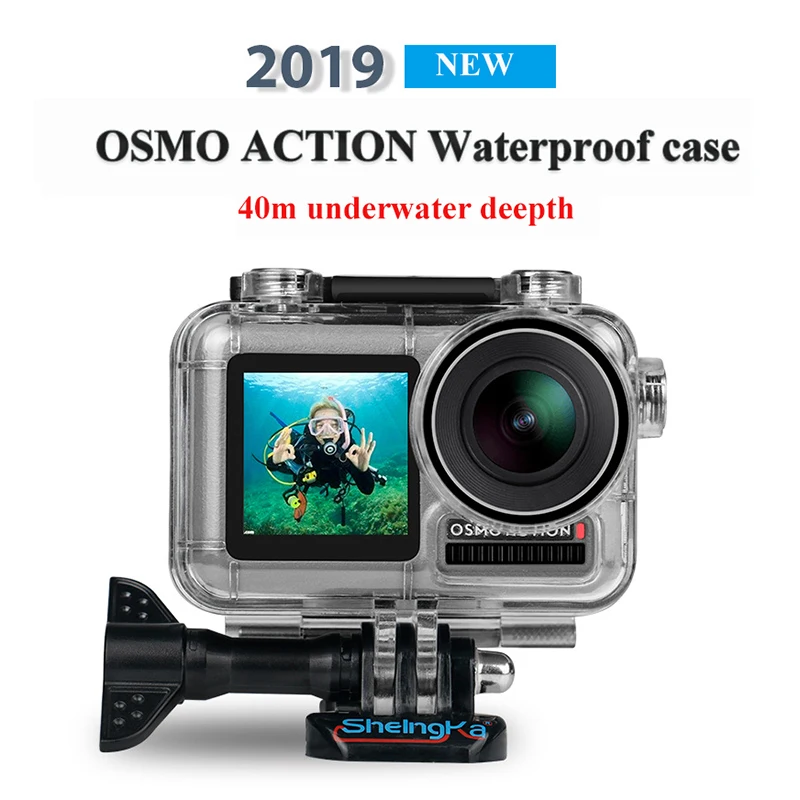 Водонепроницаемый чехол PATCHSKY 40 м для дайвинга экшн камеры DJI OSMO защитный корпус