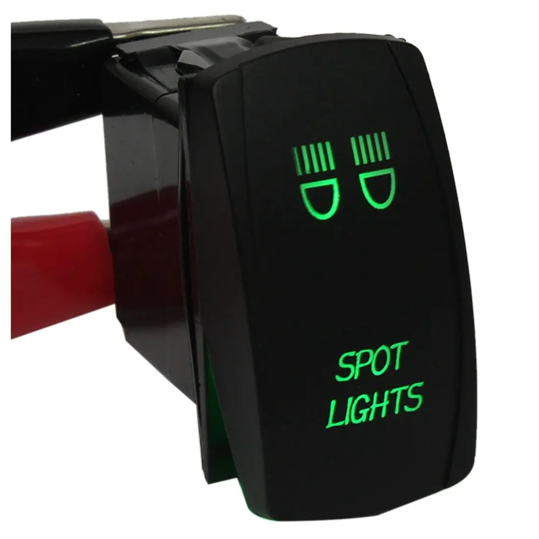 

12V Dual Bar LED Switch Boat Switch Marine Waterproof TYPE 8