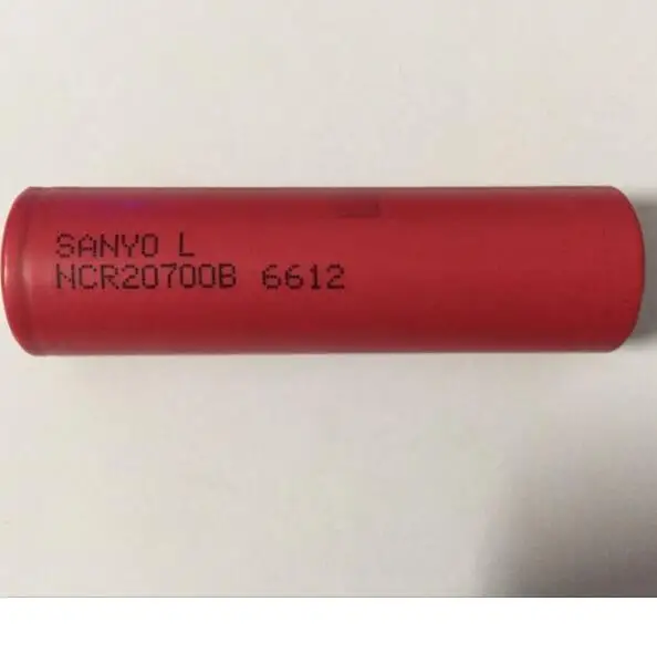 2 шт./лот Быстрая доставка для SANYO 20700B 20700 4250 мАч NCR20700B высокая скорость батарея ячейки 20A 20700