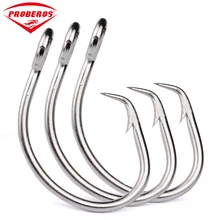 20 шт/лот крючок для морской рыбалки 11/0#-16/0# Модель Сделано в Тайване из нержавеющей стали рыболовные крючки