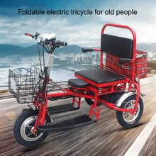 Electric Trike Scooter Foldable Lithium Protable Mobility Three Wheel Citycoco Motorcycle for Elderly Disabled Tricycle Scooter