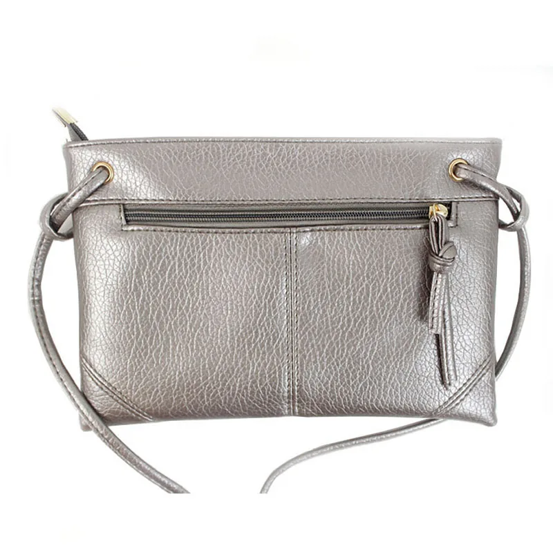 2017 Summer Messenger Bags Small Zipper Bag Female Solid Shoulder Bags Leather Crossbody Women Bag SC0082