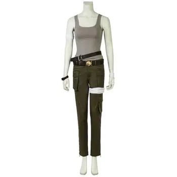 

New Arrival Tomb Raider Cosplay Lara Croft Cosplay Costume Outfit Halloween Women Hot Sexy Clothes Party Custom Made Adult