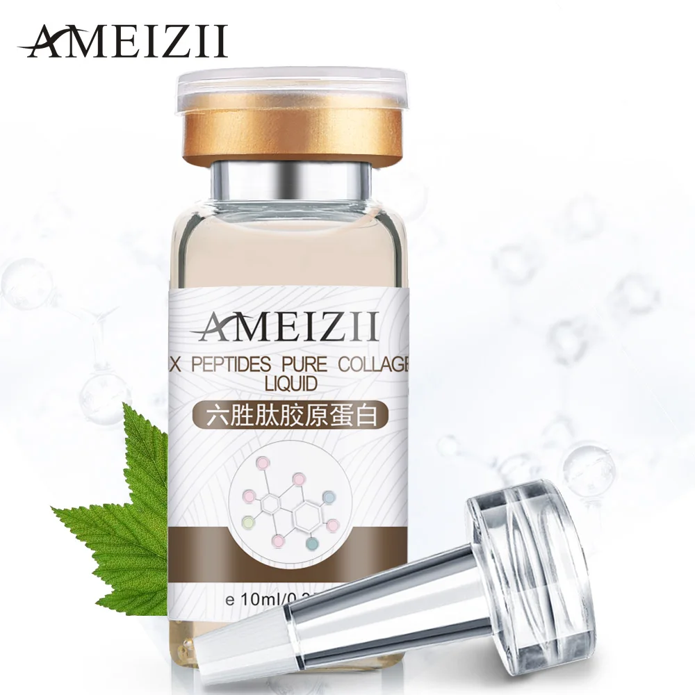 Жидкая Сыворотка AMEIZII 3 шт. омолаживающий коллагеновый шесть пептидов
