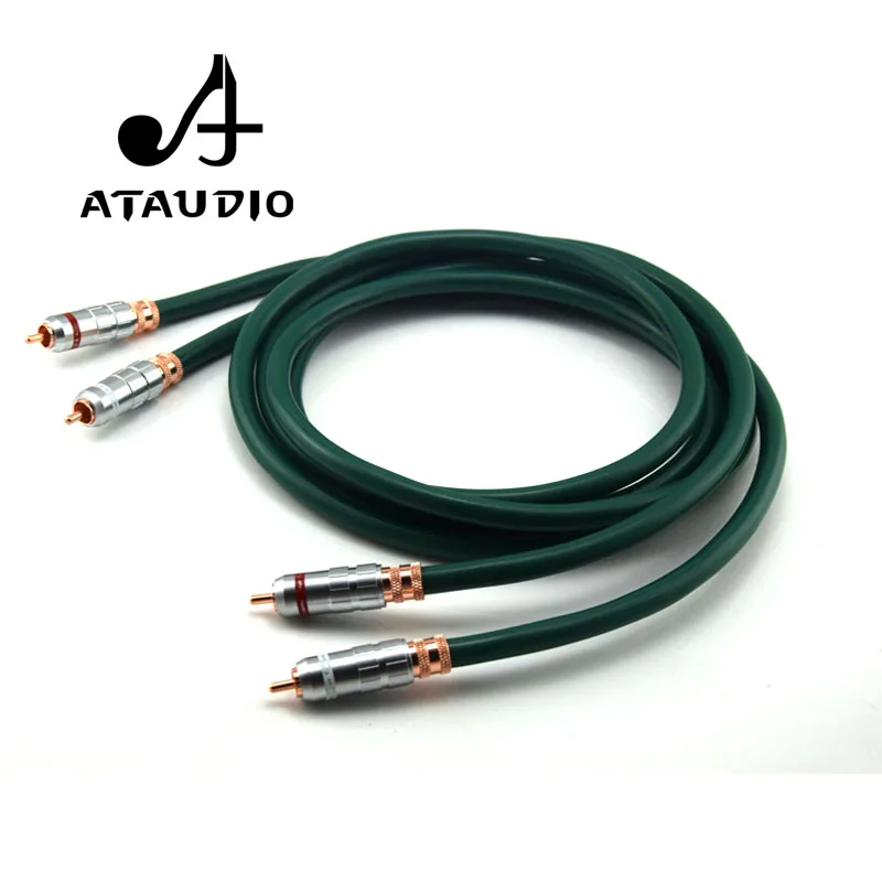 ATAUDIO FA 220 чистый OCC HIFI RCA кабель Папа папа Hi end Hifi 2RCA кабель|Кабели VGA| |