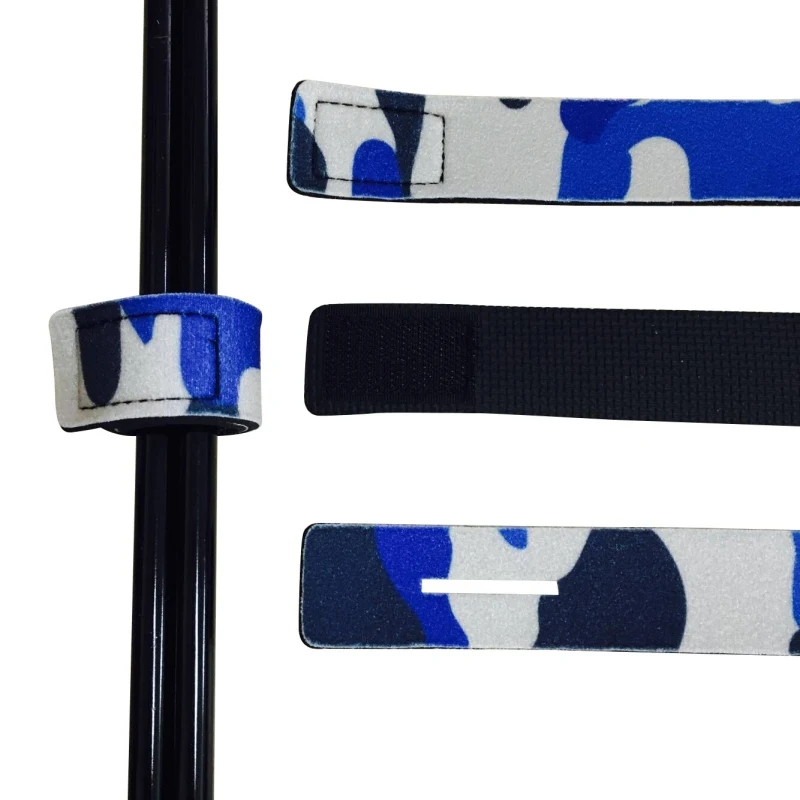 

1 PC Reusable Fishing Rod Tie Holder Strap Anti-slip Spinning Rod Holder Wrap Adjustable Suspenders Belt Fishing Tackle