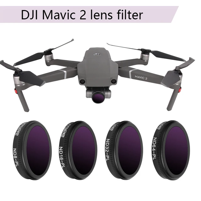 $31.22  1 Set ND8-PL ND16-PL ND32-PL ND64-PL HD Optical Glass Camera Lens Filter Kit for DJI Mavic 2 Zoom M