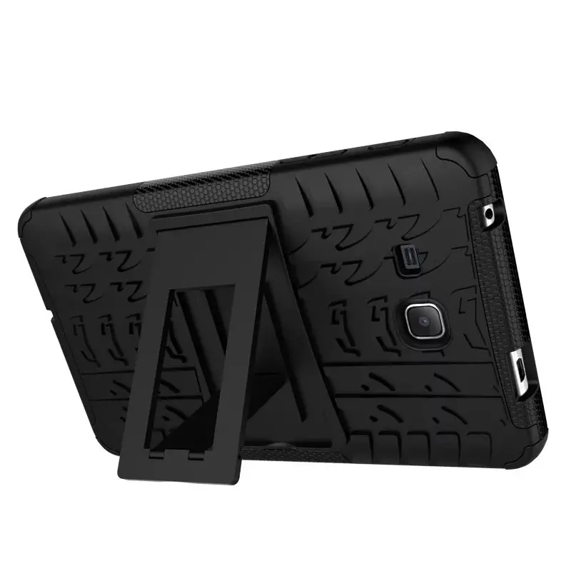 Гибридный армированный силиконовый чехол с подставкой для планшета Samsung Galaxy Tab A A6 7,0 дюйма 2016 дюйма T280 T285-4
