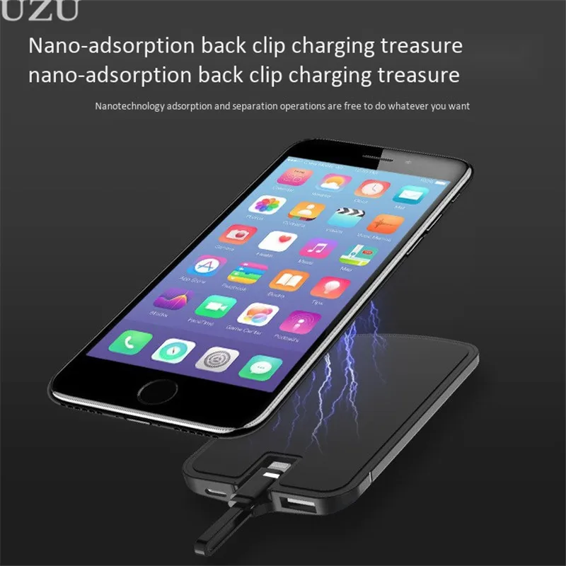 

4000mah high capacity magnetic battery charger case for iphone external portable battery charging cover for iphone smart