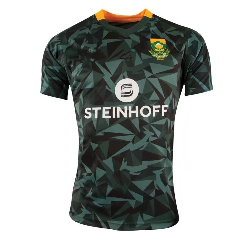 

2018 South Africa Home Jersey shirt South African national team rugby jerseys shirts s-3xl