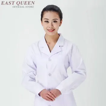 

Lab coat white medical clothing unifroms hospital gown doctor nurse clinical uniform dentist clothing women men lab coat KK2215