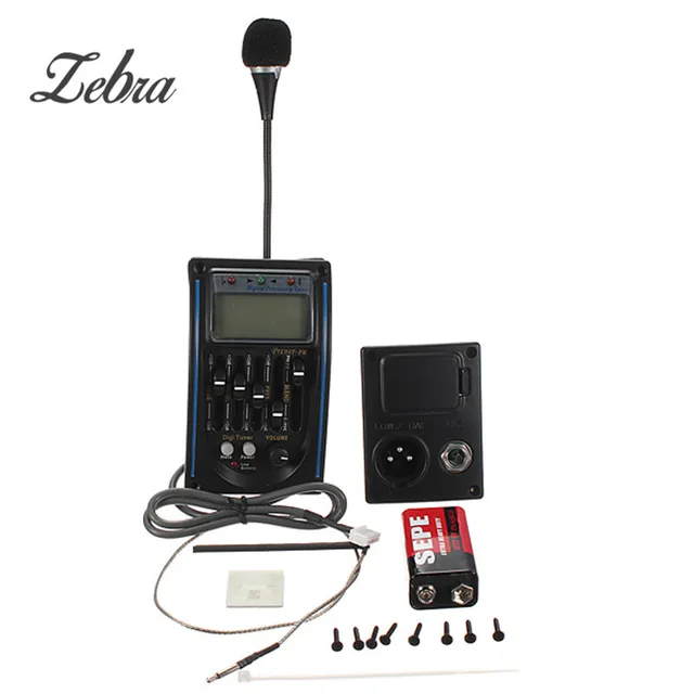 Venta caliente acústica EQ ecualizador sistema Guitarras