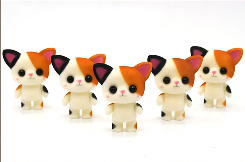 Пушистая панда животные милые куклы изысканная коллекция мягкие игрушки для девочек детские украшения автомобиля для DIY Кукольный дом