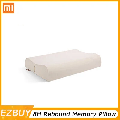

Original Xiaomi 8H Pillow Z2 Cool Feeling Super Soft Slow Rebound Memory Foam Cotton Antibacterial Neck Support Cushion health