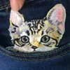 1PC cat patches for clothing iron embroidered patch applique iron on patches accessories badge stickers on clothes Jeans bags ► Photo 2/6