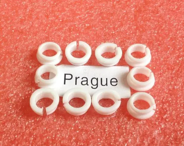

10 pcs HJP12473 HMG12750 HMF12111 HMF12110 HMF12112 Nylon Bushing Presser Foot Bush Happy embroidery machine spare parts