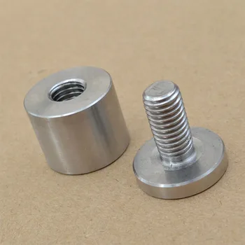 

solid stainless steel advertise nail picture hangers decoration acrylic support screw billboard glass mirror nail hardware