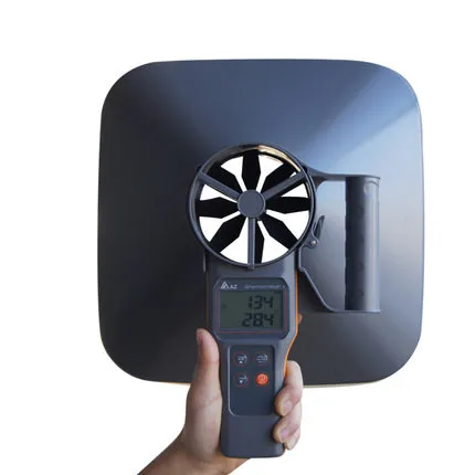 AZ-8916 10 см температура лопасти и Анемометр измеряет скорость воздуха объем тестер температуры AZ8916