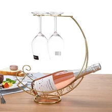 Кубок Европы вино винный шкаф рамка висит мода вина рамка Кубок вверх тормашками