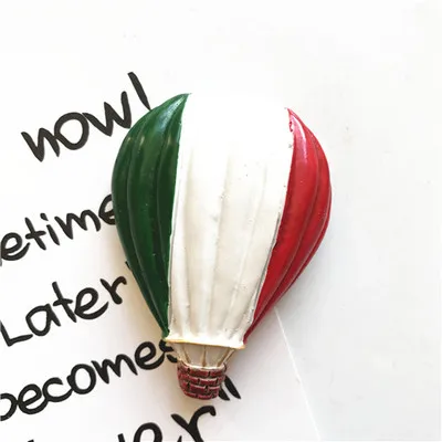 Национальный воздушный шар холодильник магнит стикер магнит украшение на холодильник туристический сувенир - Цвет: Italy
