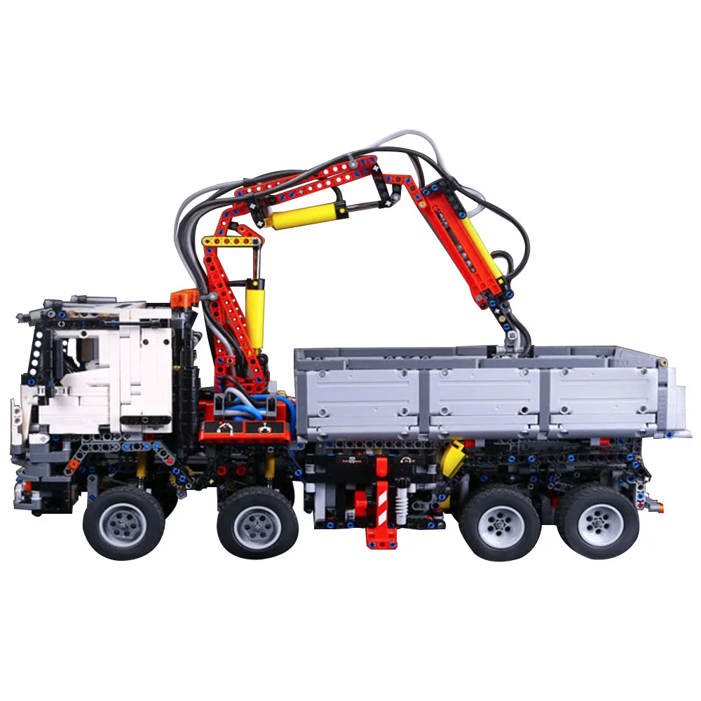 Lepin 20005 technic серия Arocs модель строительные блоки кирпичи совместимы с 42043 забавная