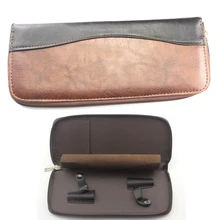 Профессиональные ножницы для волос кожаный чехол филировочные ножницы сумки для резки Парикмахерские ножницы аксессуары сумка 2 шт