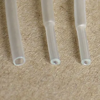 

Free shipping 10meters Dia 1.6mm transparent pipe 3:1 / heat shrinkable tube / 3 times the shrinkage / waterproof seal
