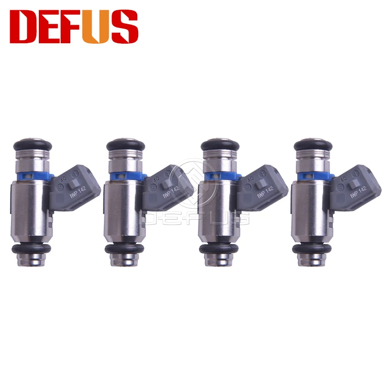 DEFUS Bico 4x топливный инжектор OEM IWP-142 для Renault Clio Laguna Megane Scenic 1.4L-1.6L 98-03 сопло двигателя