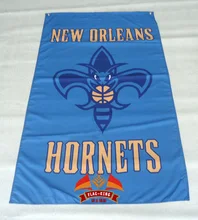 New Orleans Pelicans Flag 3×5 FT 150X90CM Banner 100D Polyester NBA flag , free shipping