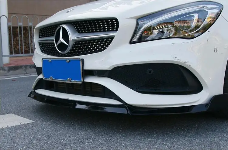 Для Mercedes-Benz W117 CLA средства ухода за кожей комплект передний бампер для Benz CLA180 200 250 диффузор защитные бамперы перед задний спойлер