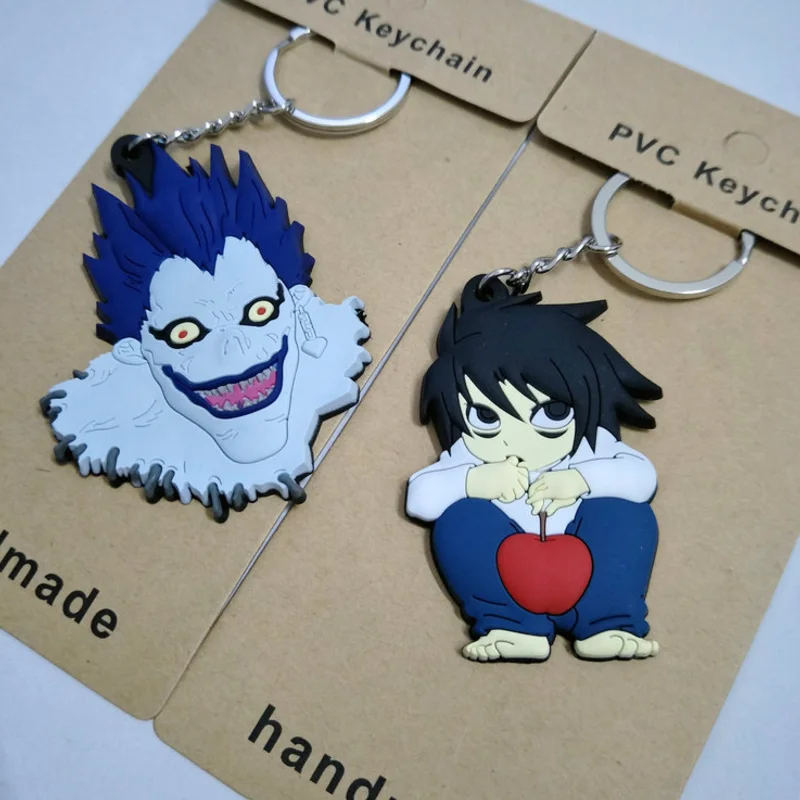 1 шт. крутой японский аниме DEATH NOTE Брелок Ryuk ПВХ подвеска фигурка Косплей