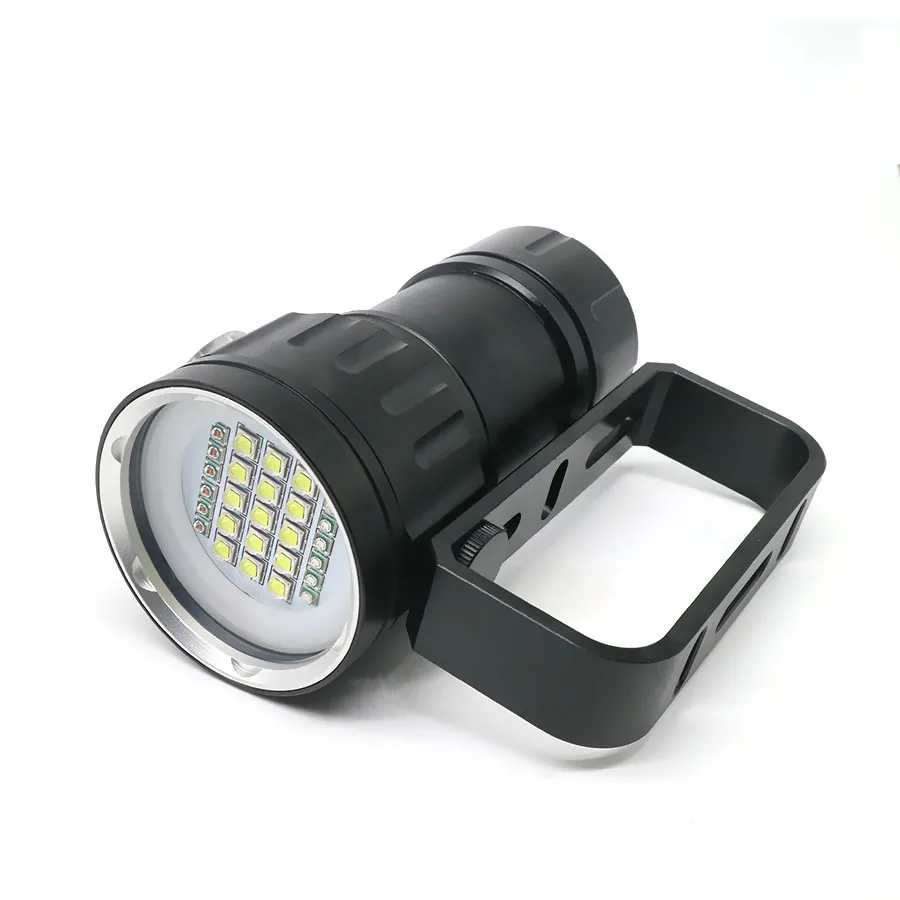  New LED Diving Flashlight Underwater 80M XHP70 / L2 Photography Video Camera Tactical Flashlight Bl - 32873407078