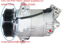 NEW CVC CAR AC COMPRESSOR CLUTCH FOR NISSAN QASHQAI 92600-1DB3A 92600-JD200E 92600-BR20A 92600-1DB0A 92600JD200 1140220
