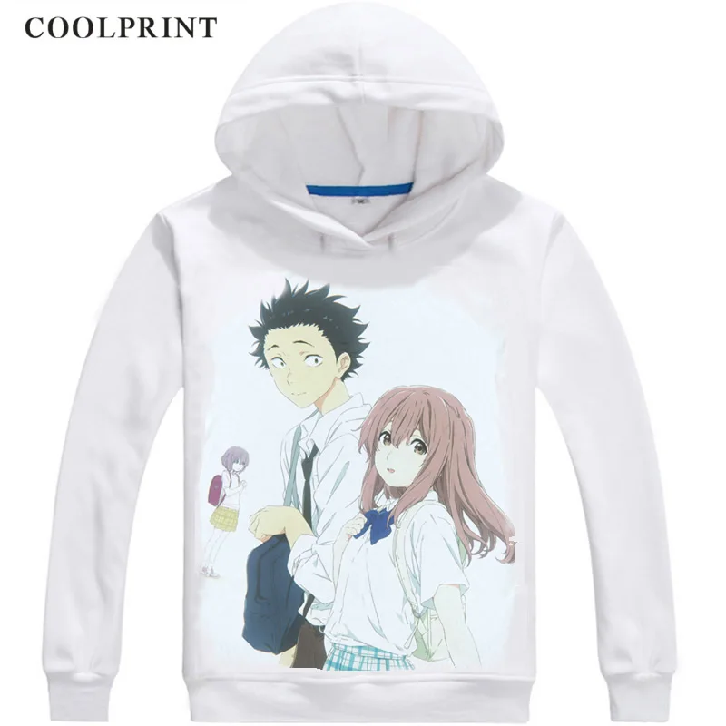 IHHASD Anime Seatshirts Sweaters A Silent Voice Boys Girls Teen Hoodies Hooded