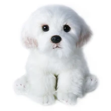 Bichon Frise Puppy чучело животное собака плюшевая игрушка милый моделирование Домашние животные пушистые детские куклы подарки на день рождения для детей дропшиппинг Bichon Frise Puppy чучело животное собака плюшевая игрушка милый моделирование Домашние животные пушистые детские куклы подарки на день рождения для детей дропшиппинг