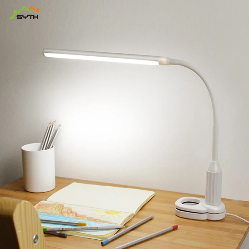 

Desk lamp led book light lamp student dormitory study bedroom bedside lamp plug-in touch dimming light source