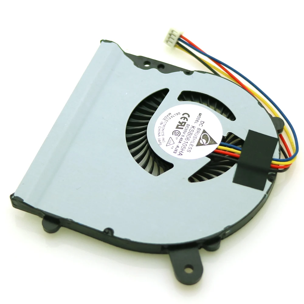 Бесплатная доставка новый вентилятор KSB06105HA DC5V 0.4A 4Pin для ASUS S400 S400C S400CA S400E X402C X402E