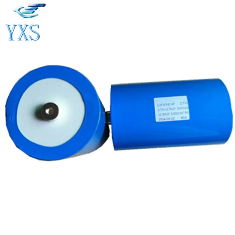 

DHL Free DTH 12.5UF 3000VDC 80A High Voltage Pulse Suction Capacitor Super Farah Capacitor