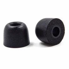 NICEHCK 1 пара(2 шт) 5 мм T400 шумоизоляционные вкладыши с эффектом памяти, насадки для наушников в ухо, гарнитура SENFER DT6 NICEHCK NX7