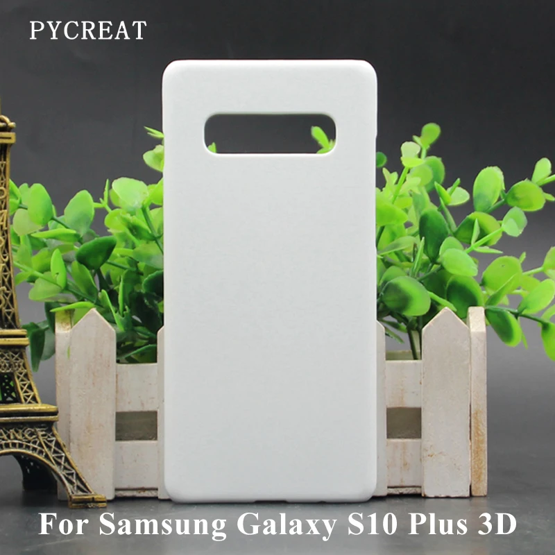 Чехол S10 Plus 3D для Samsung Galaxy сублимационный чехол с рисунком пластиковый без рисунка